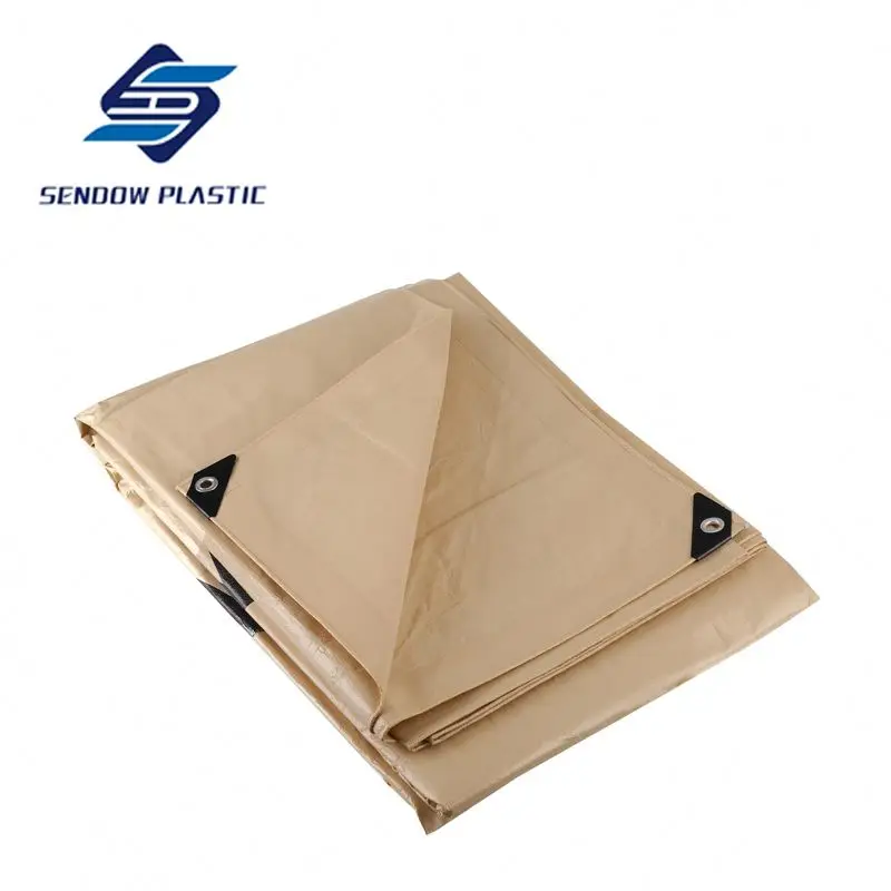 Waterproof Poly Tarp Heavy Duty Pe Tarpaulin Ground Sheet Camping Tent Boat Car Cover