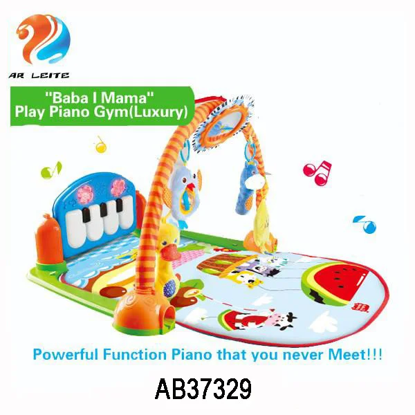 Китайские производители игре на гитаре и пианино softtextile ребенка коврик с музыкальные детские игры мат