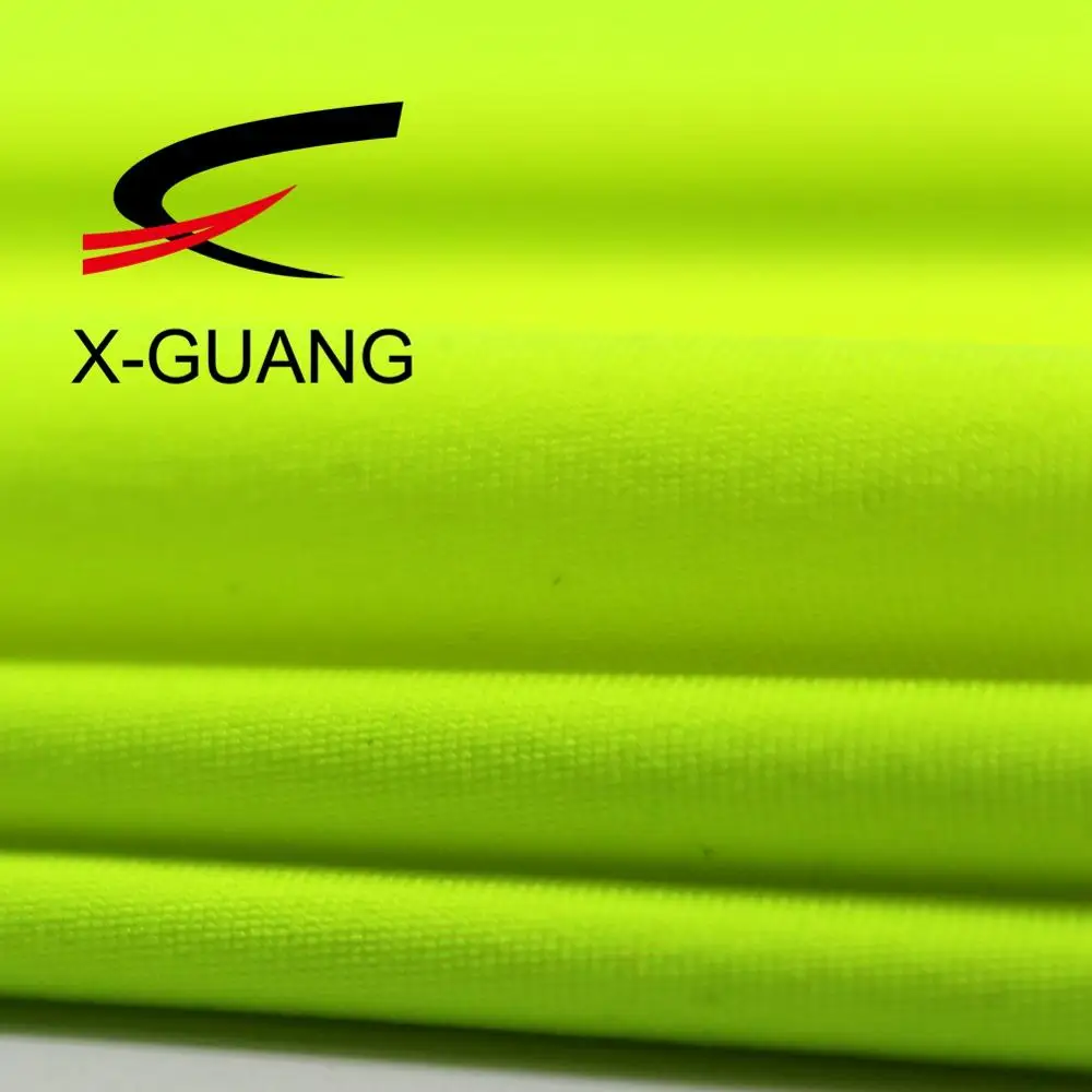 
87% polyester 13% Elastane Polyester Spandex Single Jersey Knitting Fabric 