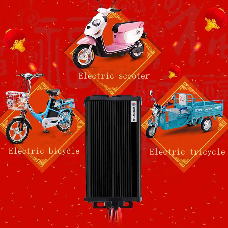 
Tengwei direct sales 48v 2kw bldc motor controller 48v electric bicycle controller battery controller 
