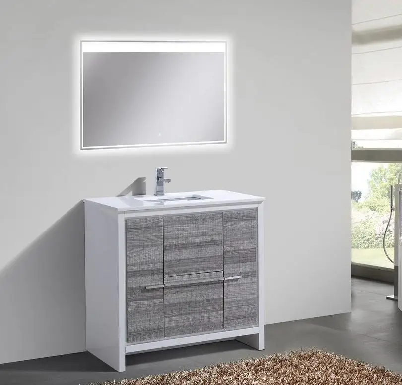Modern Design New Hotel Bathroom Vanity Sink Bath Cabinet