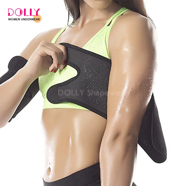 Sauna Heat Arm Trainer Bands Belt Slimmer Arms Fat Burners For Women Men