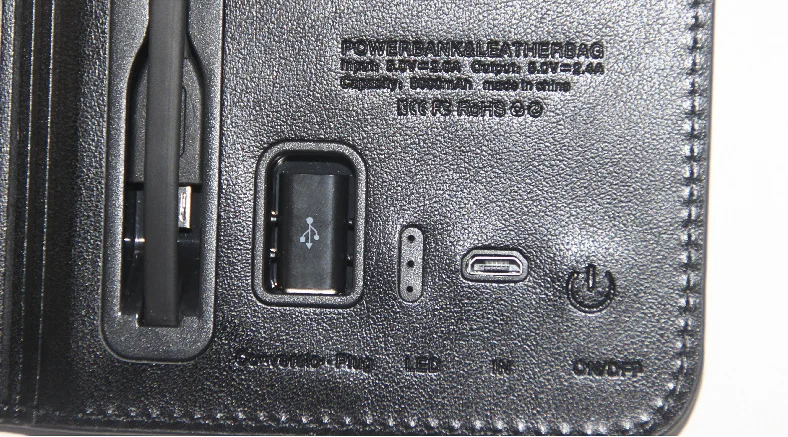 
wireless power bank with multi-function wallet fast charger 