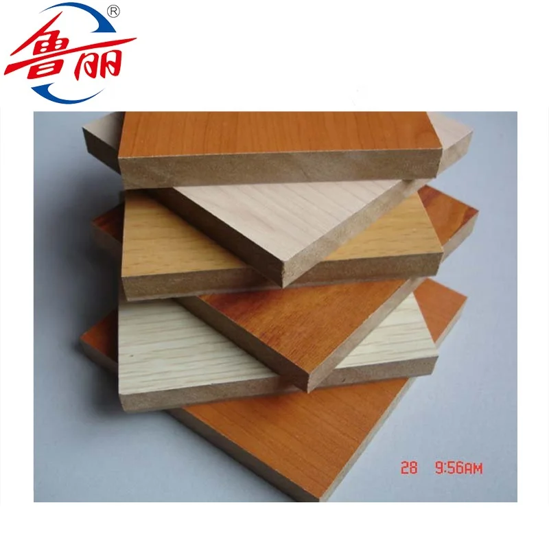 Цветной облицованный водонепроницаемый 18 мм лист меламина mdf доска