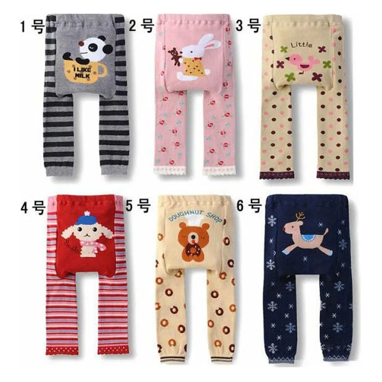 
wholesale newborn cotton cartoon designs baby crawling pants toddler leggings 