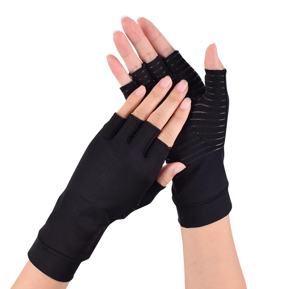
2019 New Infused Fingerless Compression Copper Gloves for Arthritis Reviews  (62112399055)