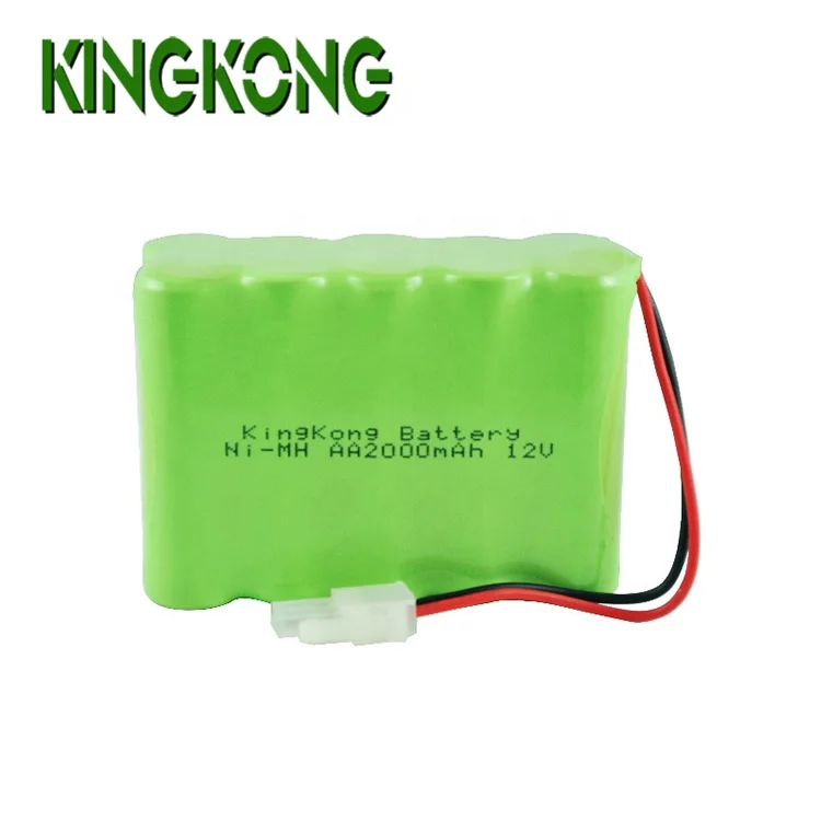Portable device 12V NI-MH AA 2000mah rechargeable nimh battery pack