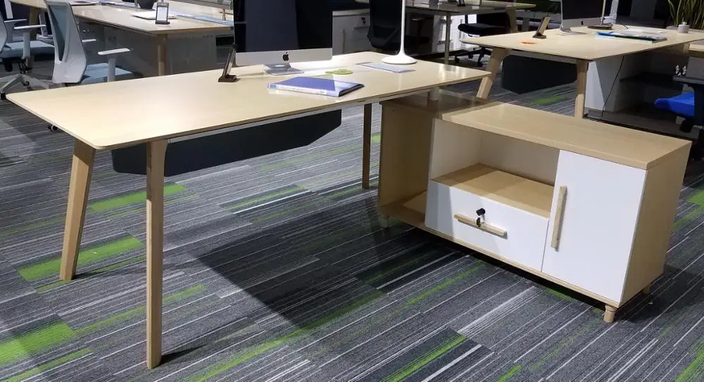 JUOU мебель современная мебель офисный стол из ДВП Офисный Компьютерный стол дизайн руководителя современный l-образный стол