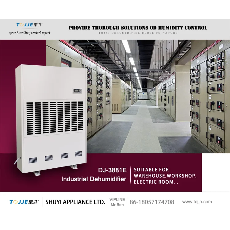 
15kg/h greenhouse dehumidifier industrial unit China supplier 