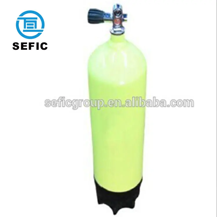 Сделано в Китае высокого давления 12L Алюминиевый Дайвинг кислорода цилиндр