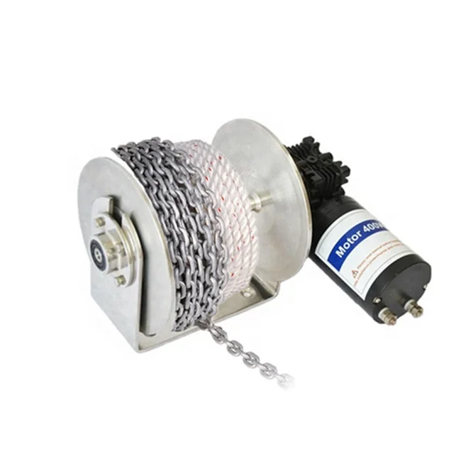 12 V JVW-011 W 316 Лебедка для яхт из нержавеющей стали 600