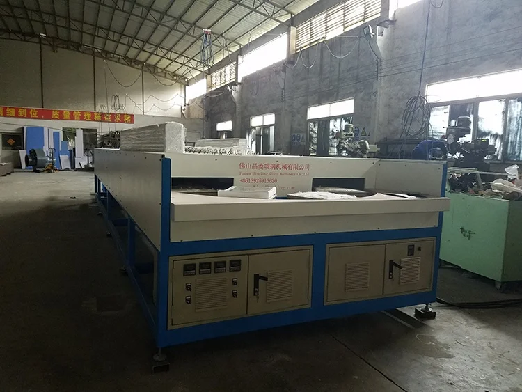 
Direct manufacturer rearview mirror glass hot bending furnace glass machinery 