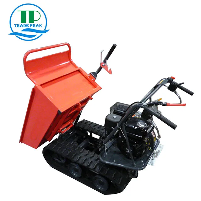 Hot Selling 300kgs Tracked Barrow QTP300C Mini Dumper Power Barrow