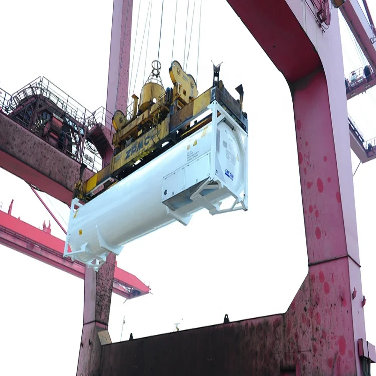 
T75 LNG ISO tank container can be shipped by road, railway and sea 