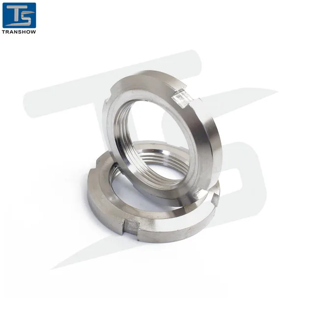 Stainless Steel DIN981 Slotted Round Shaft Lock Nuts