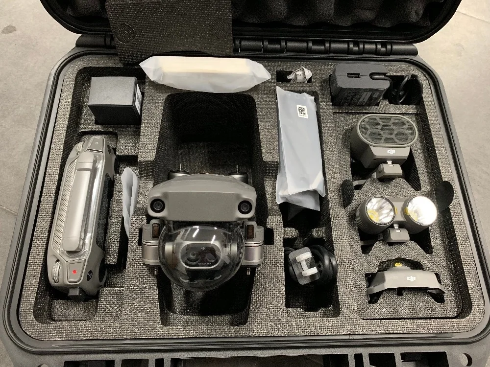 DJI Mavic 2 Enterprise Dual Thermal Camera Drone for Search& Rescue, firefighting, Law enforcement,powerline&bridge inspection