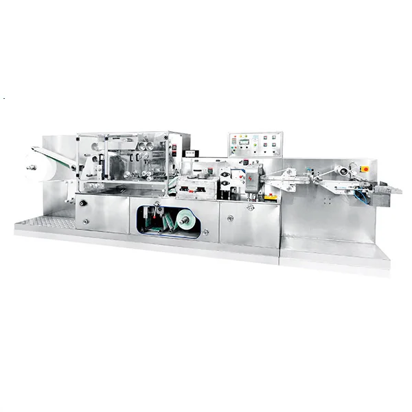 Single Piece Per Bag Full -  auto Wet Tissue Folding and Packing Machine
