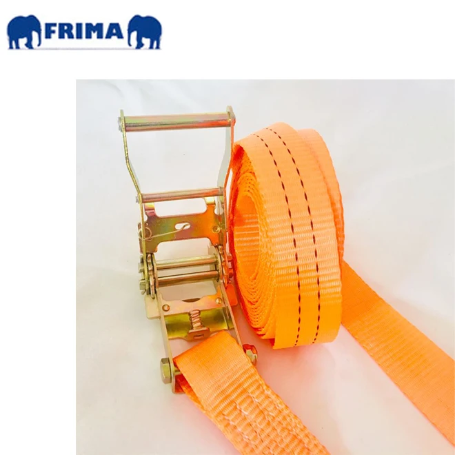 Сверхпрочный Трещоточный ремень для крепления груза без крючков, 2 т/35 мм/2000 даН/4400 фунтов/6 м