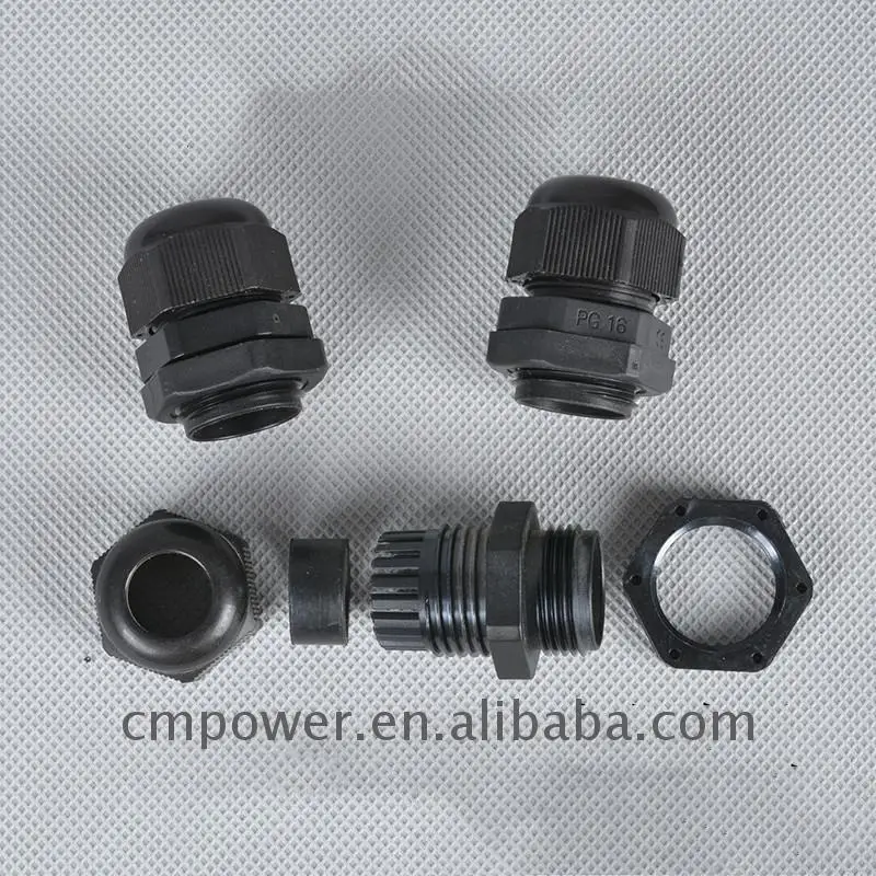 China made PVC cable gland pg 40 PG7 nylon armored