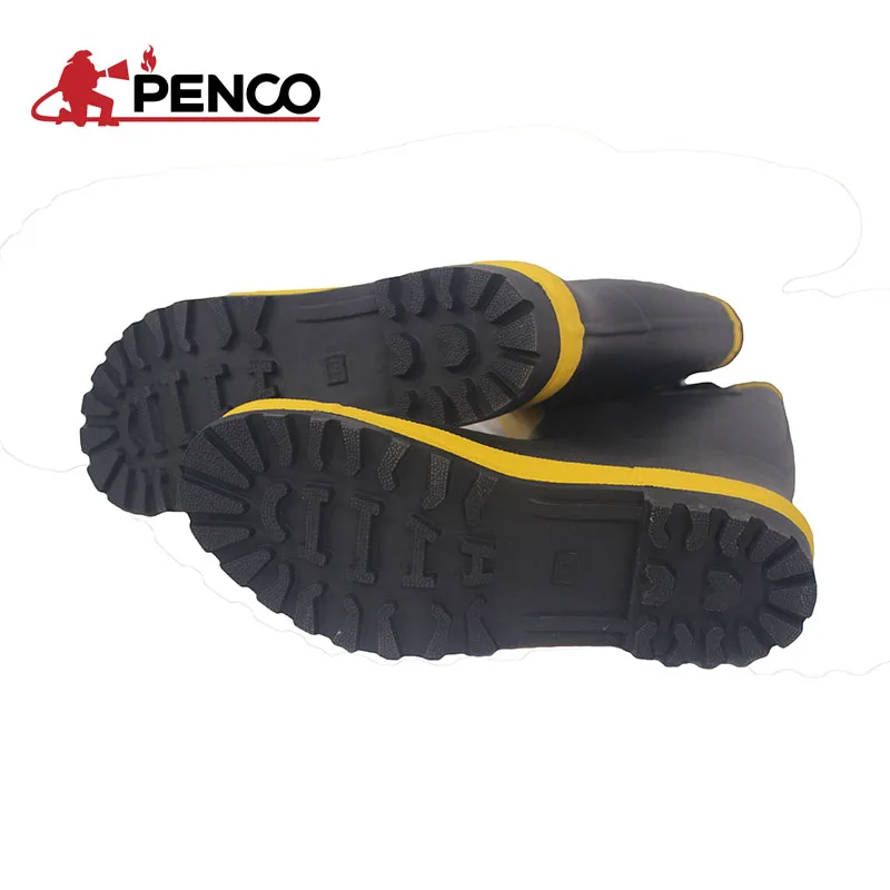 PENCO fire proof certified firefighter boots for fire fighting
