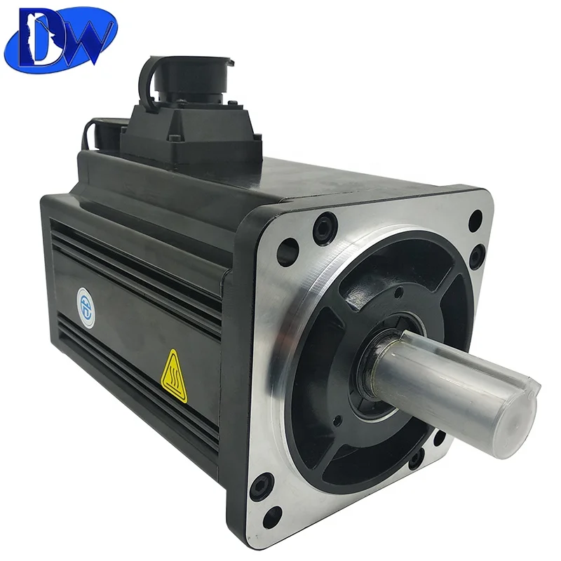 China high quality 4KW 130mm, 3000rpm 380V AC servo motor and servo driver
