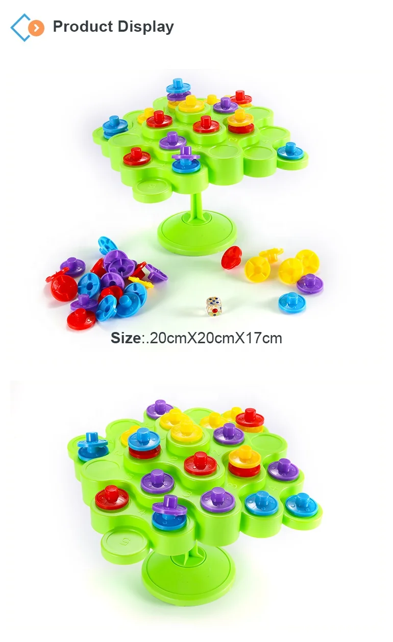 educational toy table funny tree balance board game for kids