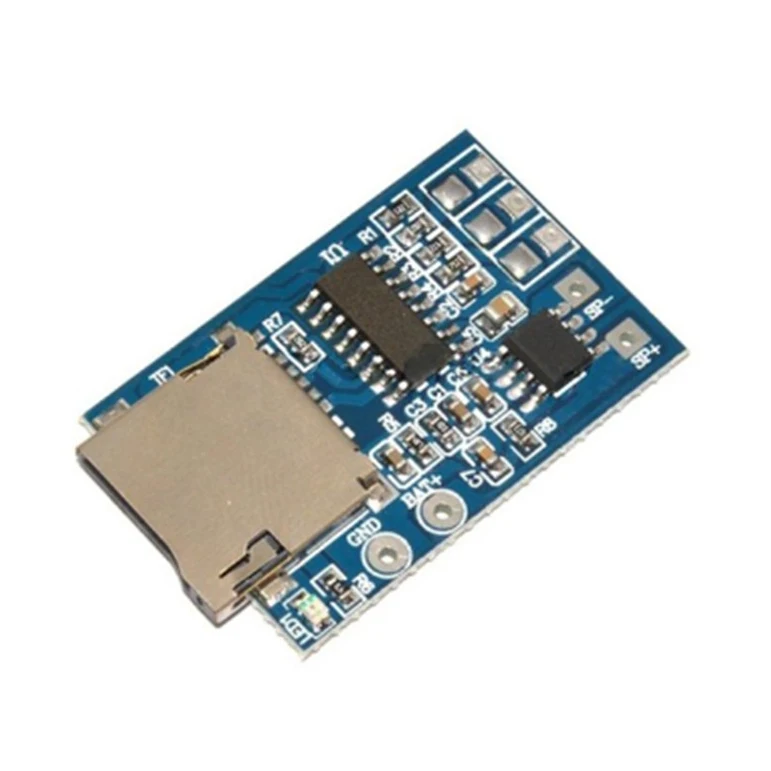 TF карта MP3 декодер плата декодирующий модуль 3,7-5 в источник питания с гибридным моно модулем памяти 2 Вт