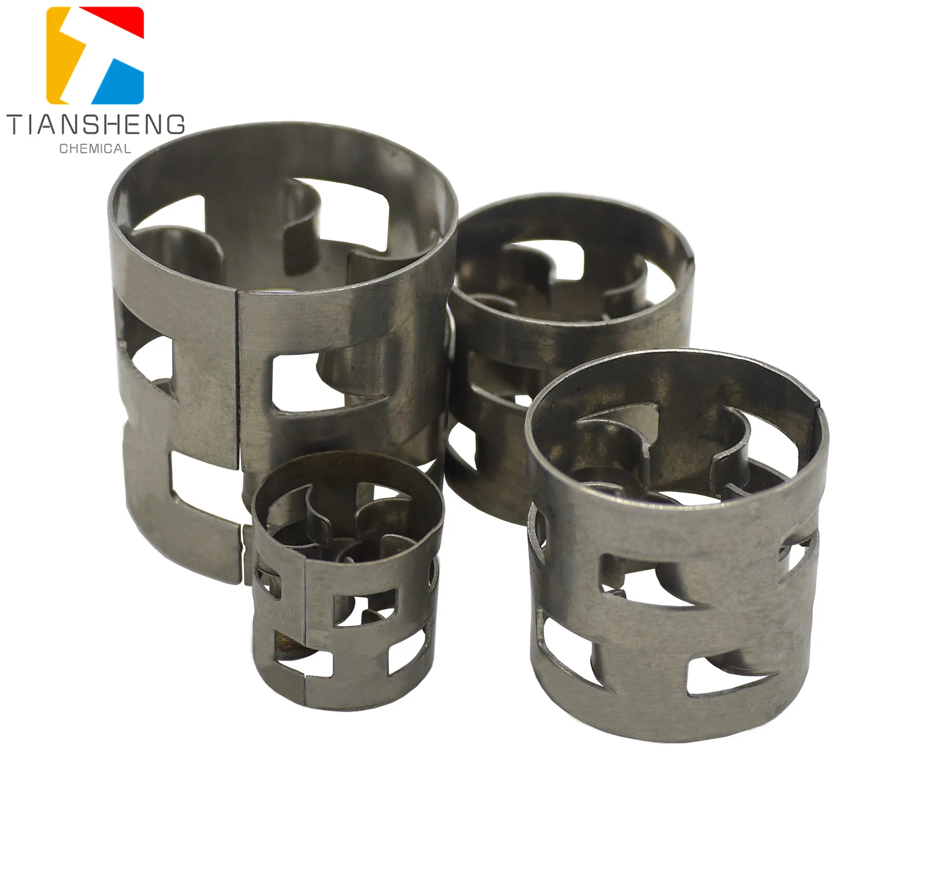 50mm 38mm 25mm metal metallic Random Packing Pall Ring