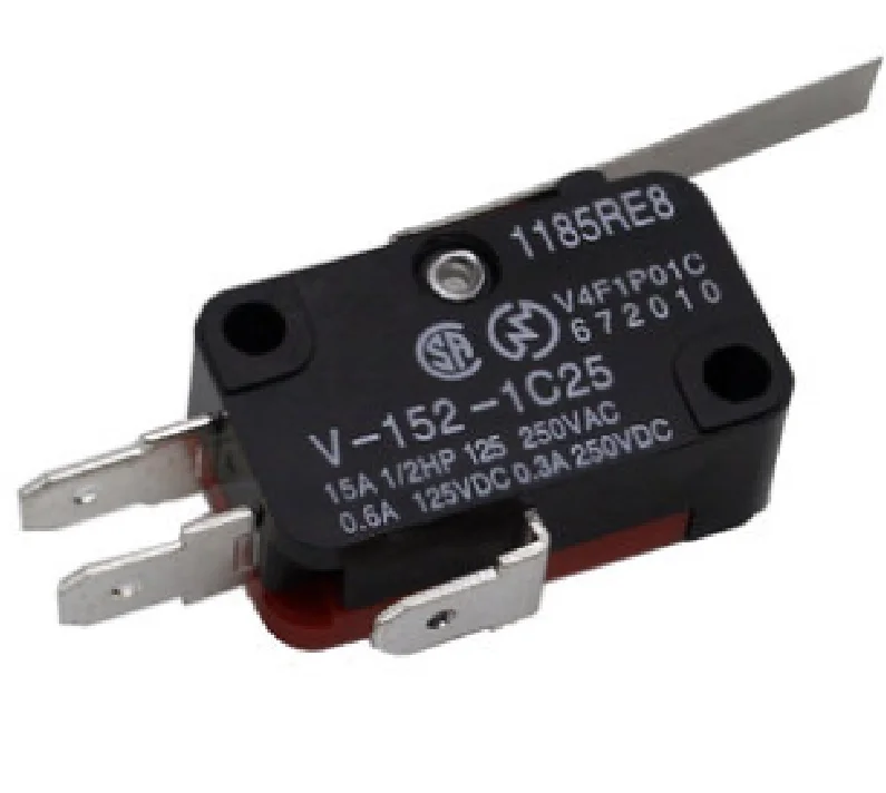 Odoelec 15 A при температуре не выше 250 VAC SPDT Миниатюрный базовый выключатель V-152-1C25