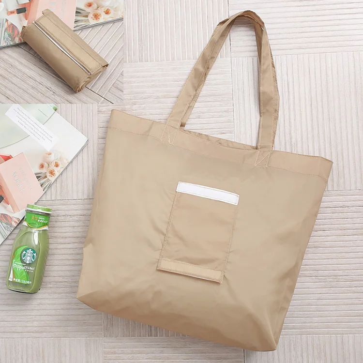 High Quality Eco Waterproof Nylon Foldable Shopping Bag