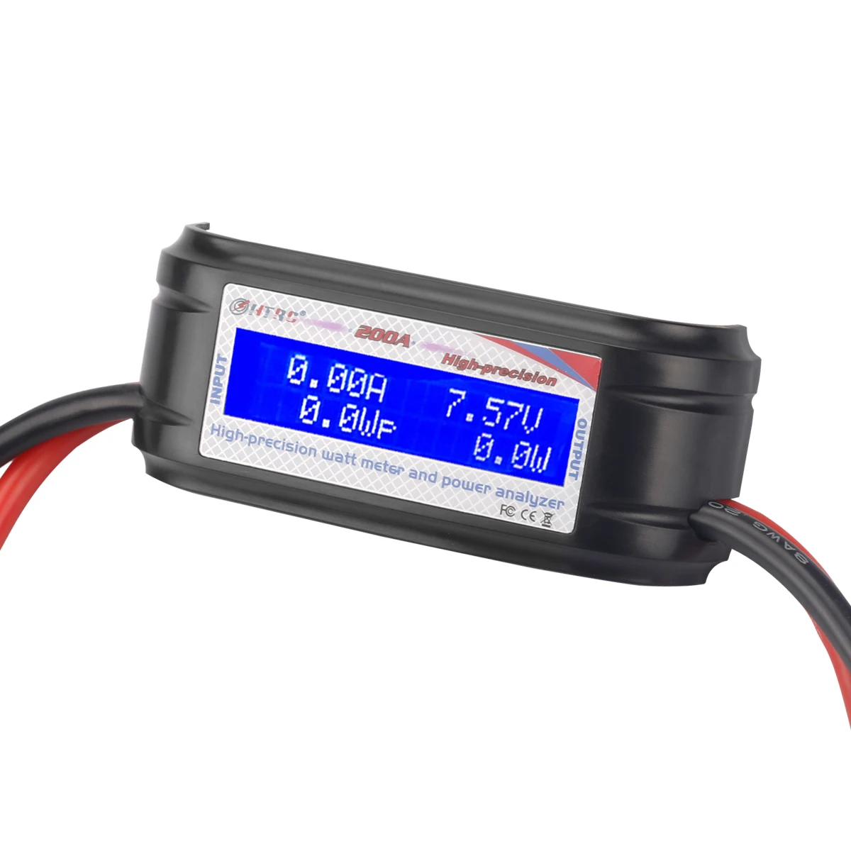 HTRC 150A RC ватт-метр, анализатор мощности, высокоточный измеритель напряжения батареи с подсветкой, ЖК-стабилизатор, 60 в, Тестер Моделей
