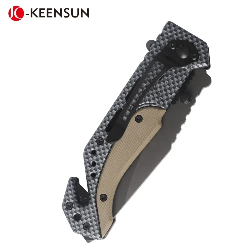 Outdoor Survival Cutter Portable Steel Knife Pocket Knife Combat Survival Knife