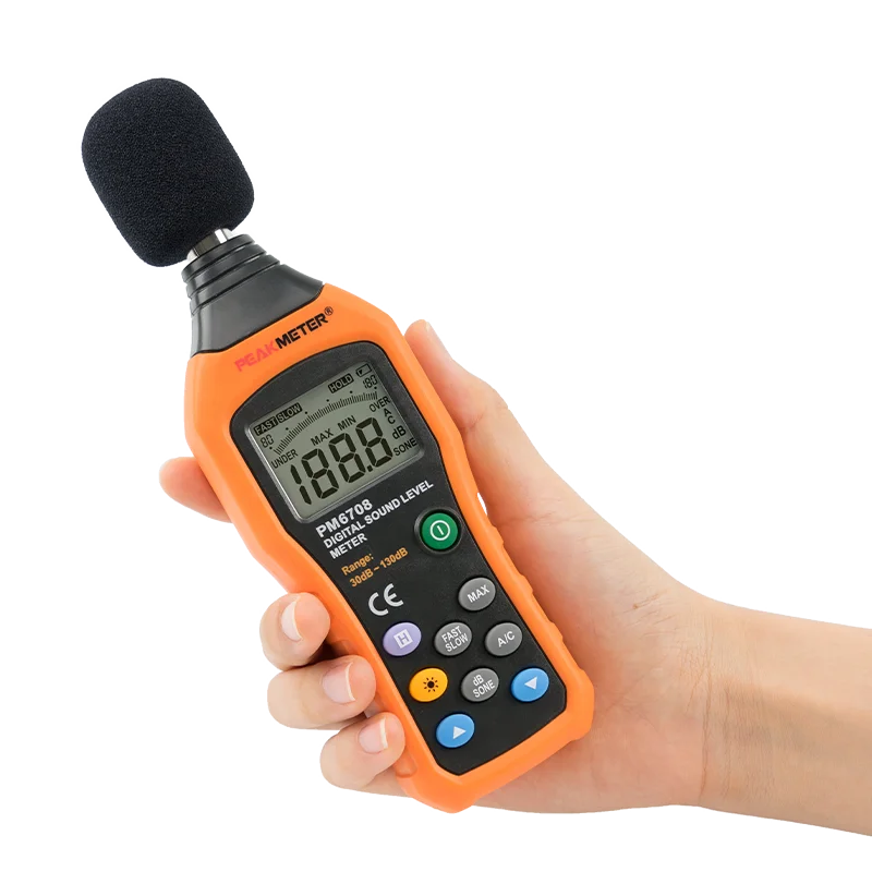 Устройство для измерения звука PM6708 MS6708, измеритель уровня шума