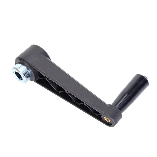 Reamed Hole Thermoplastic Adjustable Revolving Crank Handle
