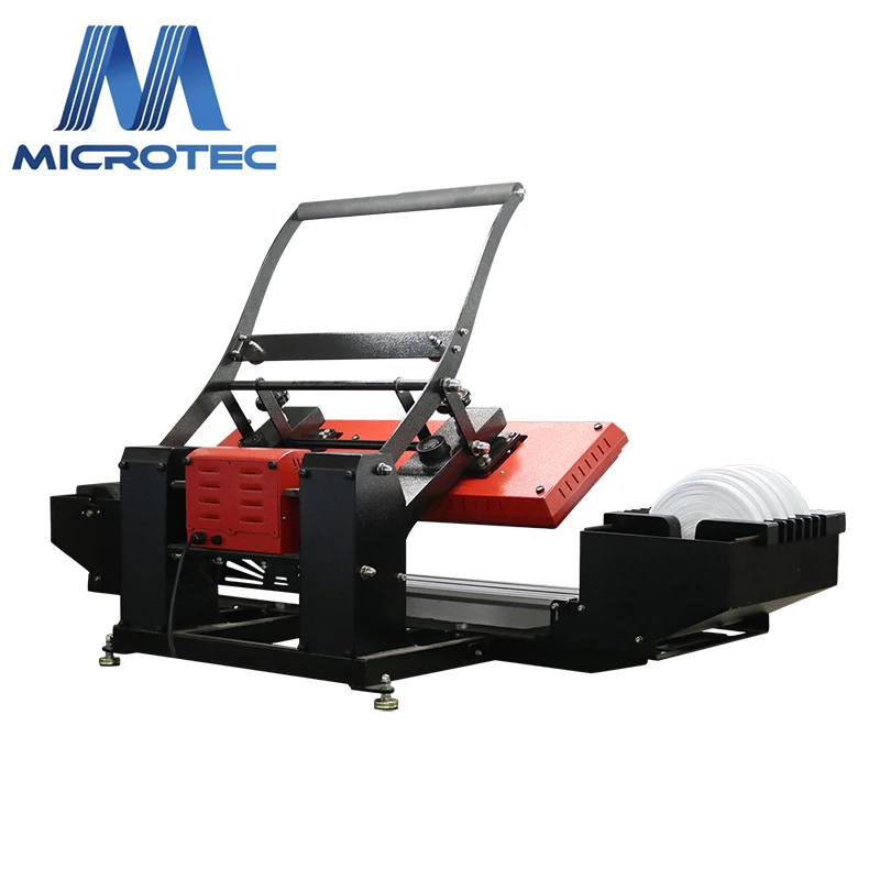 Microtec heat press for ribbon,digital auto-open lanyard heat press,heat press for sublimation