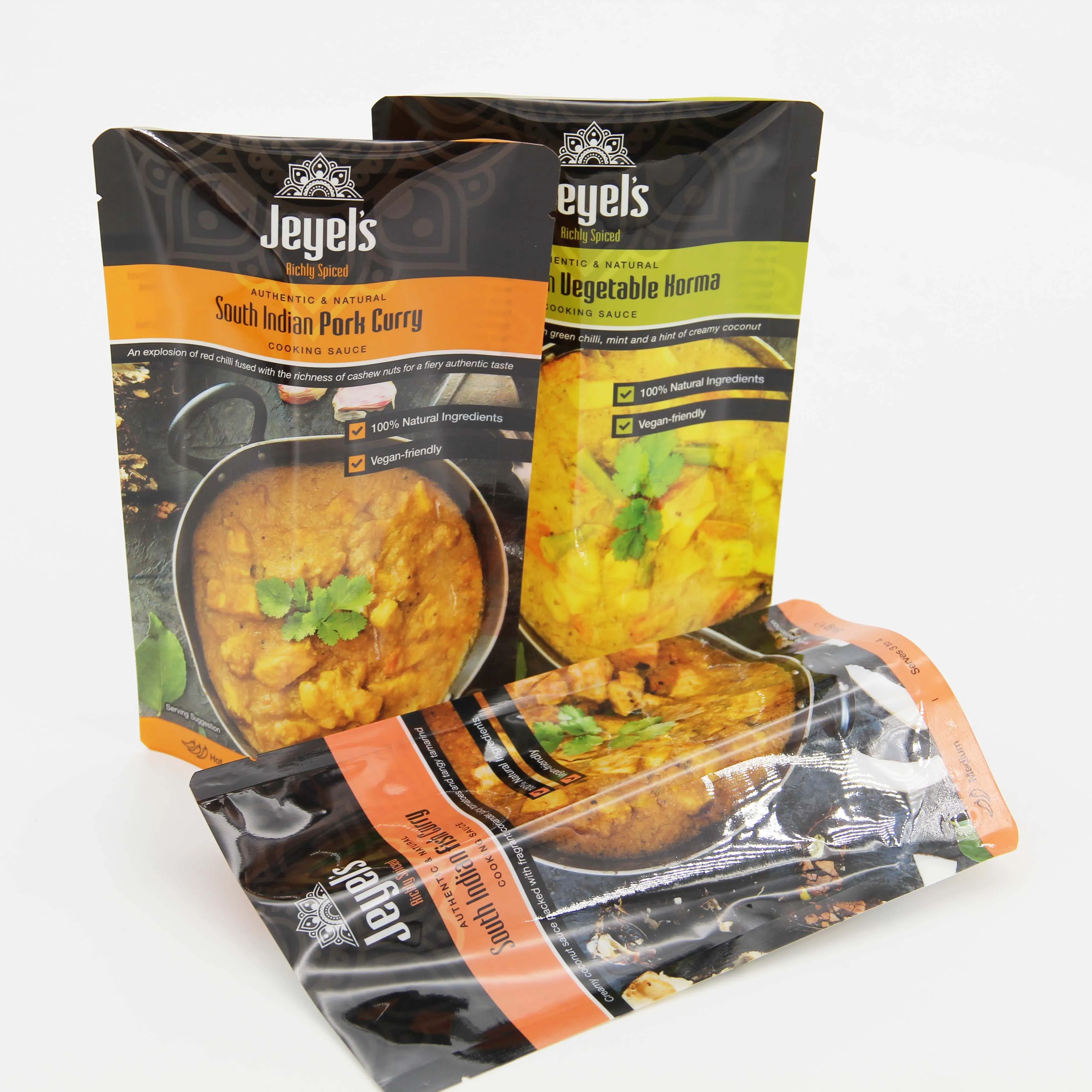 Cheese Pasta Pouch Company Supplies Soup Soy Tomato Sauce Packaging Plastic Doypack Zipper  Bag