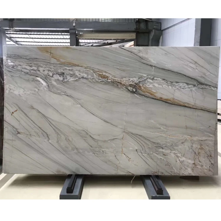 Заводская поставка, Бразильский натуральный камень, волшебный кварцит, большие плиты в продаже