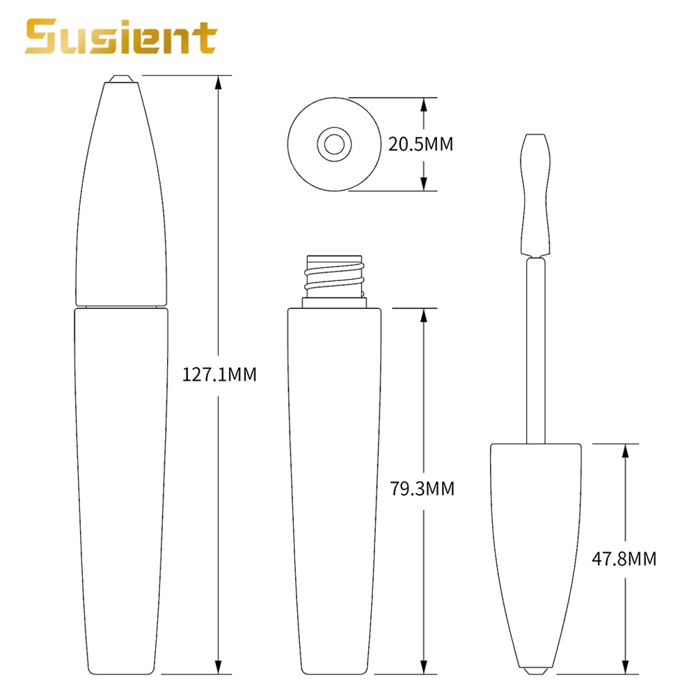 high quality container for  mascara  empty mascara bottle