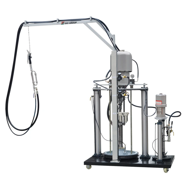 
BST03 Insulating Glass Two component Silicone Sealant Extruder Coating Machine 