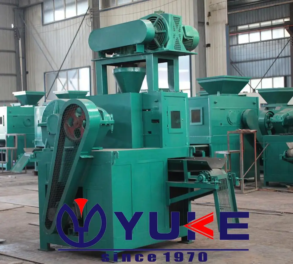 Top quality-assured pillow shape coal powder briquetting machine