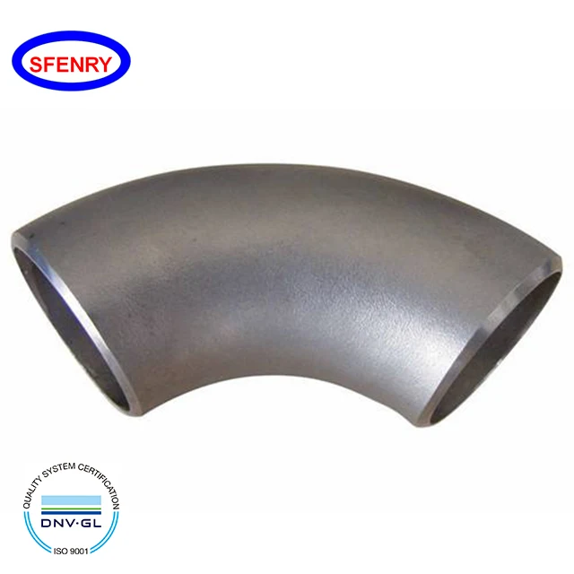 Sfenry Butt Weld Pipe Fittings 304 Stainless Steel SCH10S SCH40S STD BW LR Long Radius 90 Degree Elbow