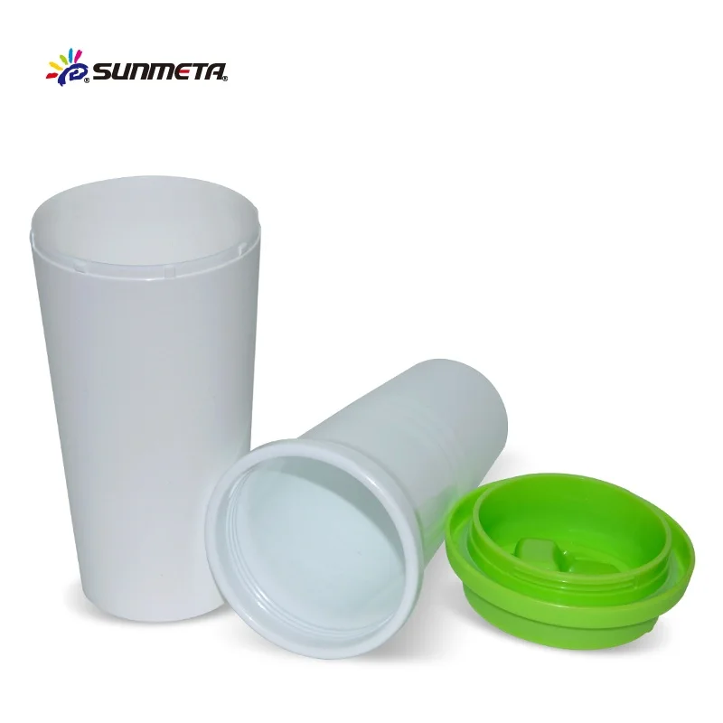 Wholesale Sublimation Double Wall Tumbler Cup with flip-lock lid