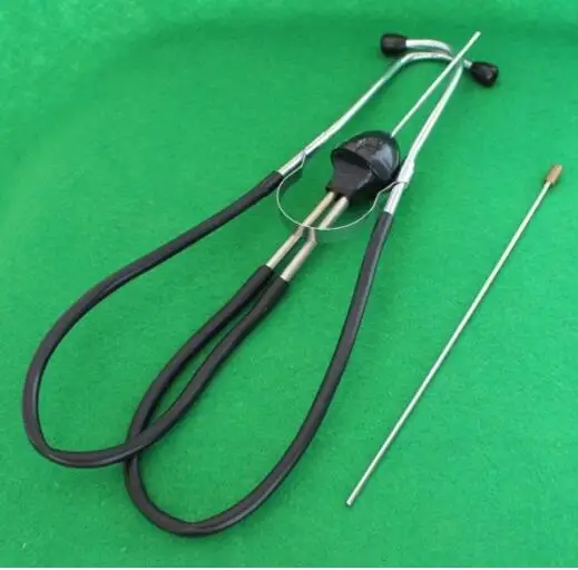 
Hot sale stainless steel cylinder stethoscope noise stethoscope car abnormal sound diagnostics 
