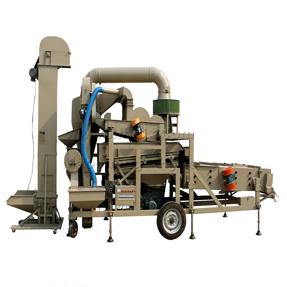 Vegetable seed cleaner processing seeds and grains cleaning and sorting equipment