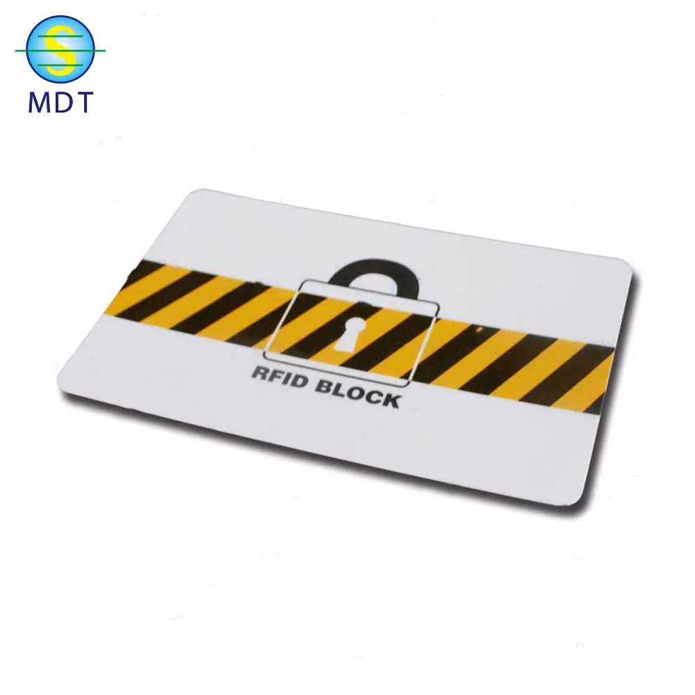T5577/13.56MHZ RFID Blocking Card for Full Wallet Security