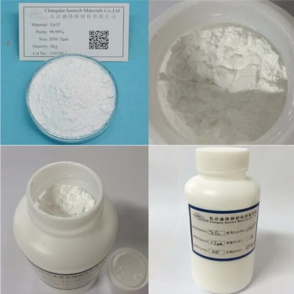 Factory price 5N Micron Tellurium Dioxide/Tellurium Oxide powder