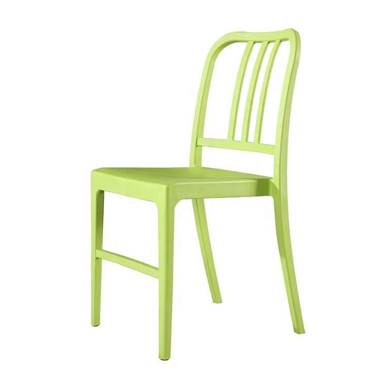 Красочный пластиковый комнатный удобный стул для ресторана
