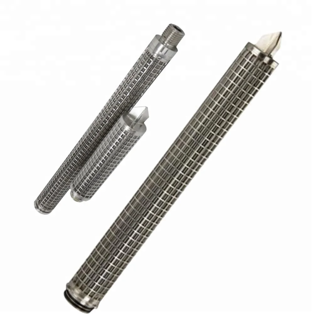 Alternative PP filter  Micron Stainless Steel Pleated Wire Mesh Filter Element