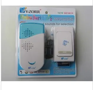 36 Музыкальный беспроводной дверной звонок передатчик и приемник с поддержкой питания от батареи