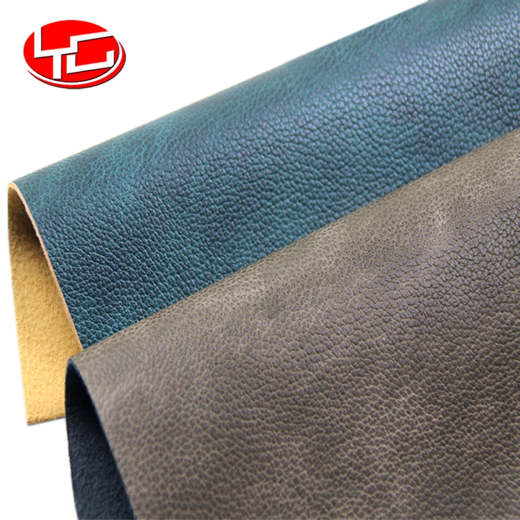 Vintage embossed pu rexine leather for making sofa,car seat cover,luggage,notebook